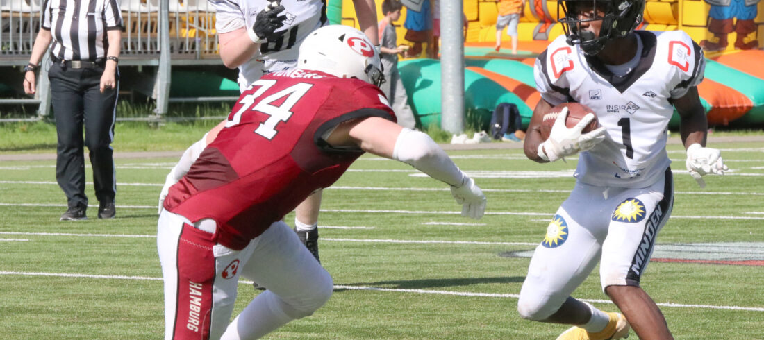 Willie Fedd beim Spiel gegen die Hamburg Pioneers
